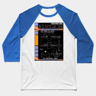 Computer Readout Showing Ancient Sleeper Ship Baseball T-Shirt